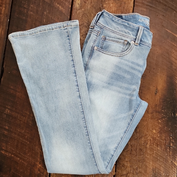 American Eagle Outfitters Denim - American Eagle Outfitters Light Wash Boot Cut Jeans
